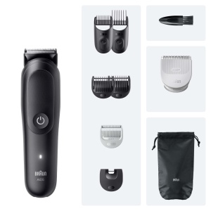 Set de ingrijire corporala Braun Series 5, 9 in 1, cu lama ultra ascutita, negru - Img 6