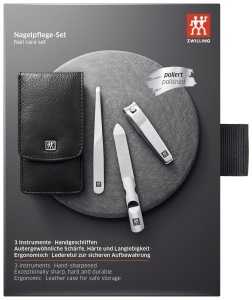 Set de ingrijire unghii Zwilling Classic, 3 piese, negru, din otel inoxidabil - Img 6