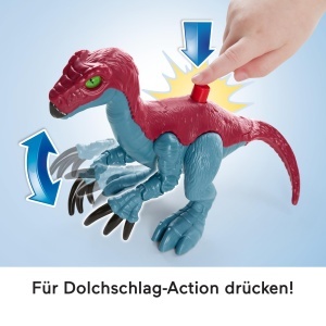 Set de Joaca Dinosaurier Fisher-Price Imaginext cu Figuri Owen Grady, Maisie si Dr. Grant - Img 4