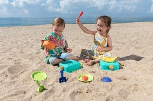 Set de Joaca Hape pentru Plaja - Utensile si Accesorii pentru Gatit, 18 luni - Img 3