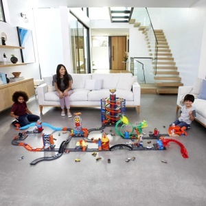 Set de Joaca Hot Wheels Track Builder Unlimited - Stuntbox cu Benzinkanister, 6 - Img 2