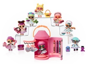 Set de Joaca L.O.L. Surprise Loves CRAYOLA Colour Me Studio cu 30 Surprize, pentru 3 ani - Img 6