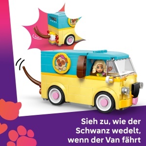 Set de Joaca LEGO Friends Van cu Accesorii pentru Animalute 42678, 237 piese - Img 3