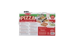 Set de Joaca Melissa Doug Pizzerie din Lemn 41 Piese Educational pentru Copii 3 Ani - Img 9