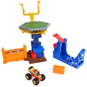 Set de Joaca Monster Jam cu Camion Smash Bash, 164, 16 inch - Img 4