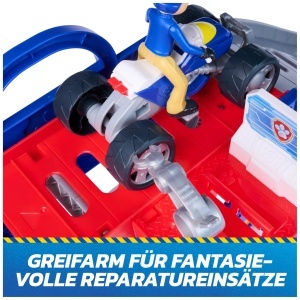 Set de joaca PAW PATROL Lift Reparare cu figurina Ryder si ATV, 75 cm - Img 5