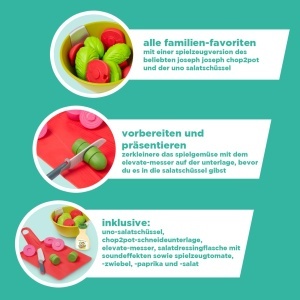 Set de joaca pentru salate Joseph Joseph, 5 piese, pentru copii de la 2 ani - Img 6