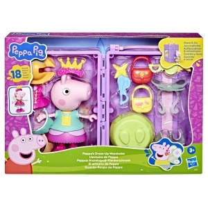 Set de Joaca Peppa Pig cu Figurina si 14 Accesorii de Moda, Interactiv, pentru Copii de la 3 Ani - Img 2