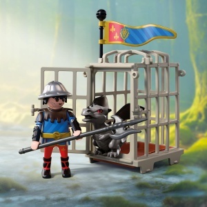 Set de Joaca Playmobil Cavalerii 72211 - Cursa cu Kutsche, Dracon si Armament - Img 3