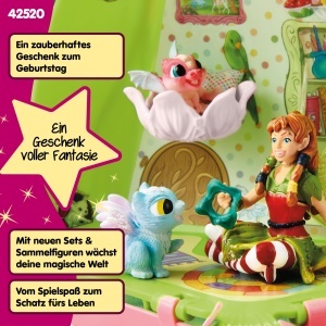 Set de Joaca Schleich BAYALA Marweens Tierkindergarten 19 piese, cu Elfa si Animalute - Img 6