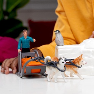 Set de Joaca Schleich - Expeditia Antartica 42558, 19 Piese, pentru 3 Ani - Img 8