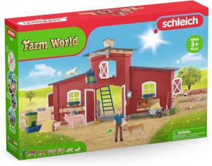 Set de Joaca Schleich - Ferma Mare cu Casa de Fermier, 92 Piese - Img 11