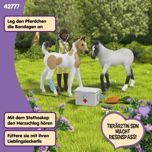 Set de Joaca Schleich Horse Club - Kit de Prim Ajutor Sarah, 8 Piese, pentru Copii de la 5 Ani - Img 4