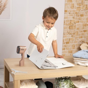 Set de joaca Smoby Tefal cu aburi si suport pentru haine, pentru copii de la 3 ani - Img 5