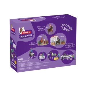 Set de joc Voltigier Kim de la schleich 19 piese pentru copii de la 5 ani - Img 8