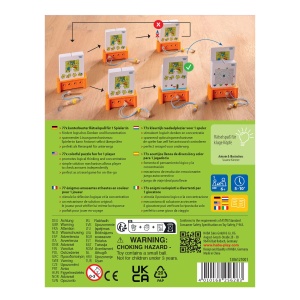 Set de Jocuri Logice HABA Logic CASE Starter Set 77 Riddles pentru copii 7 ani - Img 6