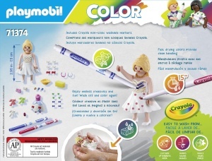 Set de jocuri PLAYMOBIL Color 71374, costum de seara, 40 de piese, creativitate nelimitata - Img 5