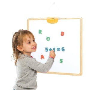 Set de litere si cifre magnetice Smoby, 72 piese, pentru copii 3 ani - Img 4