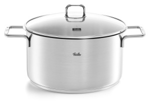 Set de Oale Fissler SatiTherm 5 piese, inox 1810, cu capac din sticla, inductie - Img 4