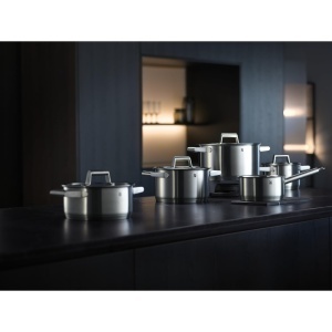 Set de Oale WMF Comfort Line 5 piese, Cromargan inox, cu capac din sticla, inductie - Img 7