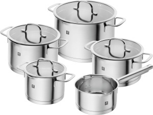 Set de oale ZWILLING TrueFlow, 5 piese, inox, capacitate variata