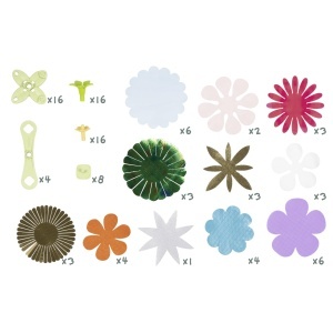 Set de refacere Smoby pentru creatii florale 98 accesorii pentru copii de la 5 ani - Img 6