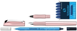 Set de scriere Schneider 74869 Ceod Shiny, 4 in 1, roz metallic - Img 2