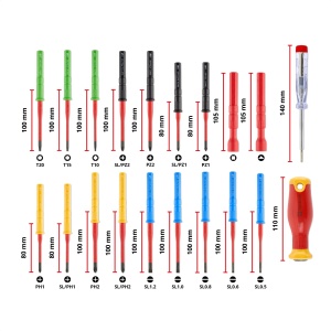 Set de surubelnite Einhell VDE 20 piese, cu maner ergonomic - Img 11