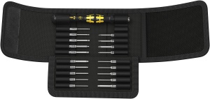 Set de surubelnite Wera Kraftform Kompakt Micro-Set ESD20, 20 piese, cu sistem de schimbare rapida