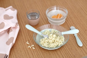 Set de tacamuri pentru copii Beaba din inox, 3 piese, usor de utilizat, verde - Img 7