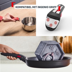 Set de tigai Tefal Ingenio Comfort Max, 3 piese, inox, antiaderent, design compact - Img 7