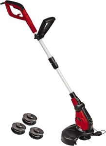 Set de tuns gazon electric Einhell GC-ET 4530 (cap motor inclinabil de 4 ori si rotativ la 180deg, ghidon din aluminiu telescopic continuu, Flowerguard)