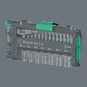 Set de unelte pentru bicicleta Wera 05004188001, 40 piese, compact si ergonomic - Img 4
