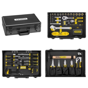 Set de unelte STANLEY Cutie de mentenanta STMT72986-1, 119 piese, aluminiu, compact - Img 3