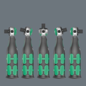 Set de unelte Wera 8009 Zyklop Pocket, 27 piese, compact, cu bituri si extensie - Img 3