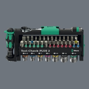 Set de unelte Wera Tool-Check PLUS 2, 39 piese, compact, pentru utilizare manuala si mecanica - Img 2
