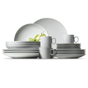 Set de Vase Thomas Loft No 1, 16 piese, Portelan, Alb, Rezistent la Masina de Spalat - Img 2