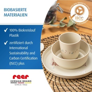 Set de vesela pentru copii reer Little Farm, 5 piese, ergonomic, sigur - Img 4