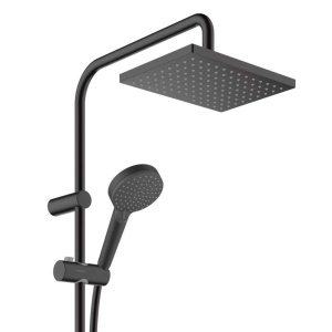 Set dus hansgrohe Vernis Shape, termostat, 230x170 mm, mat negru - Img 4