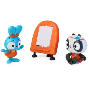 Set Figurine Brave Bunnies - 3 Figurine cu Accesorii, Bop si Boo, pentru Copii 3 - Img 5