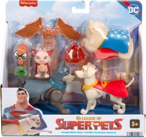 Set Figurine DC League of Super-Pets HGL00 - 6 Figurine cu Accesorii pentru Copii - Img 7