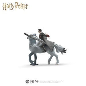 Set Figurine Harry Potter - Harry Potter pe Seidenschnabel, Detaliat, 2 Piese - Img 6