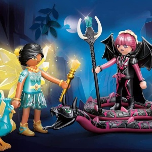 Set Figurine PLAYMOBIL Adventures of Ayuma, Zana Cristal si Zana Liliac, 7 ani - Img 3
