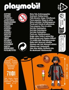 Set Figurine PLAYMOBIL Naruto Shippuden 71101 Tobi cu Dangoballs, 11 piese, pentru copii de la 5 ani - Img 5