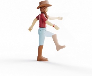 Set figurine schleich Horse Club Hannah si Cayenne, 6 piese, pentru copii de la 5 ani - Img 8