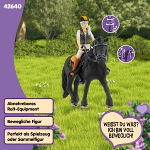 Set Figurine Schleich Horse Club Tori si Princess, 8 Piese, pentru Copii de la 5 Ani - Img 4