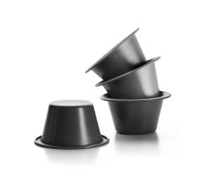 Set forme pentru budinca Ibili 827800 4 piese otel negru