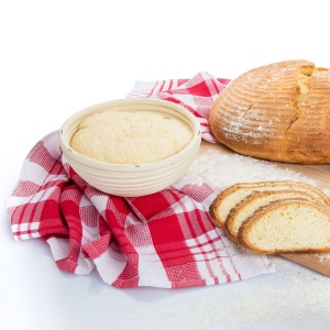 Set Garkorb pentru Paine Westmark 2 piese, PeddigrohrBaumwolle, 17 cm, Hellbeige - Img 6