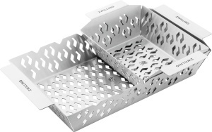Set grill ZWILLING BBQ 2 piese din otel inoxidabil pentru legume carne si peste usor de curatat