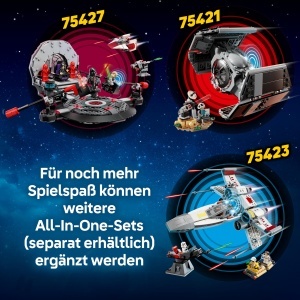 Set Interactiv LEGO Star Wars 75421 - TIE Fighter cu Minifigur si SMART Brick - Img 7